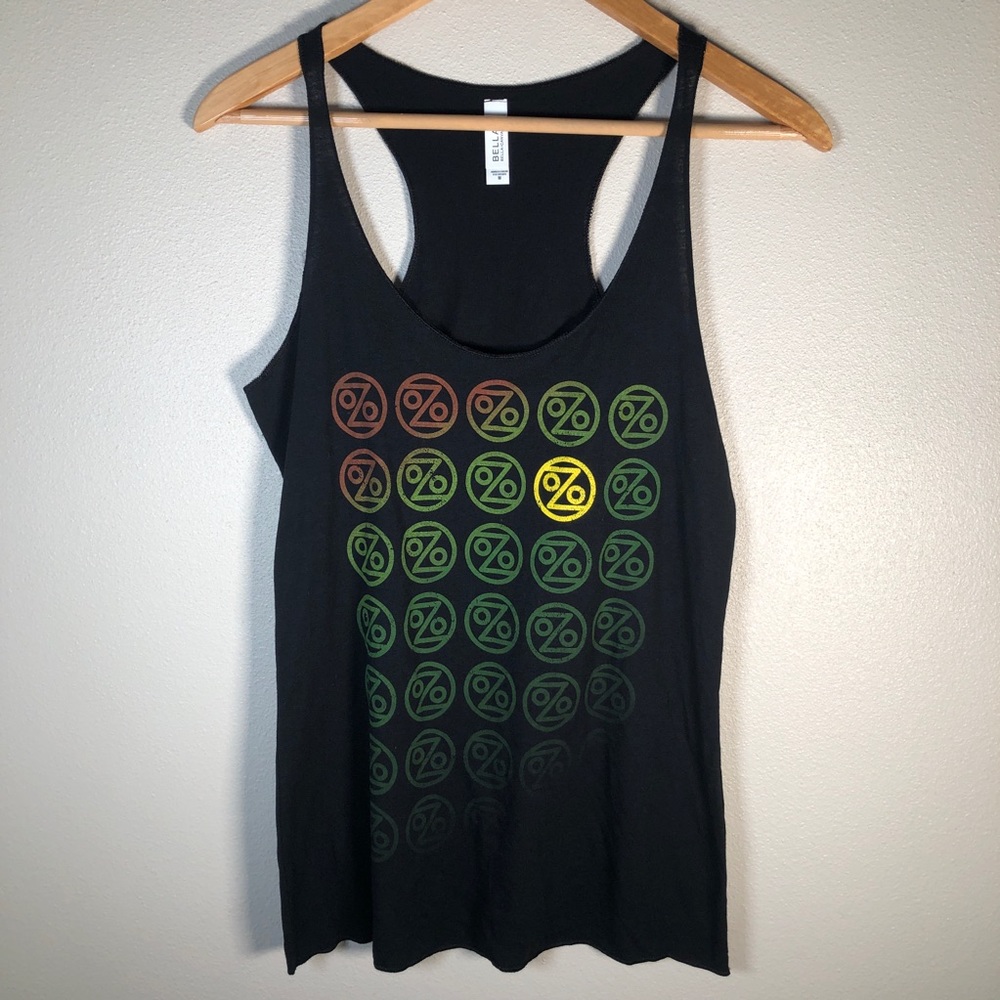 Ozomatli Rastafarian Ombré Racerback Tank Top - Picture 2 of 11